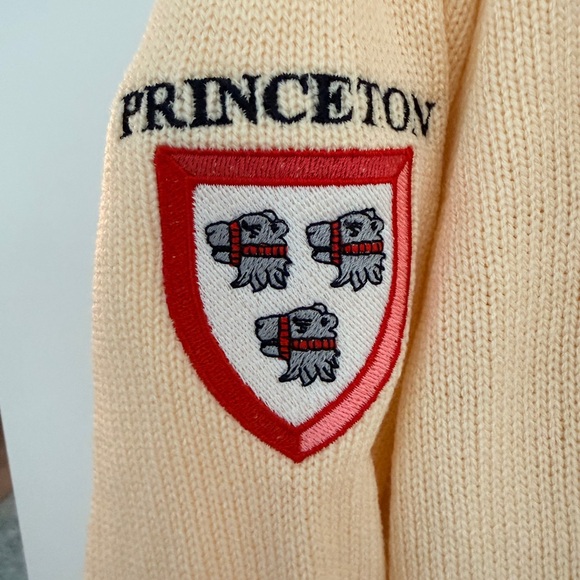 Vintage style Princeton university Forbes college letterman. Med - Picture 3 of 4